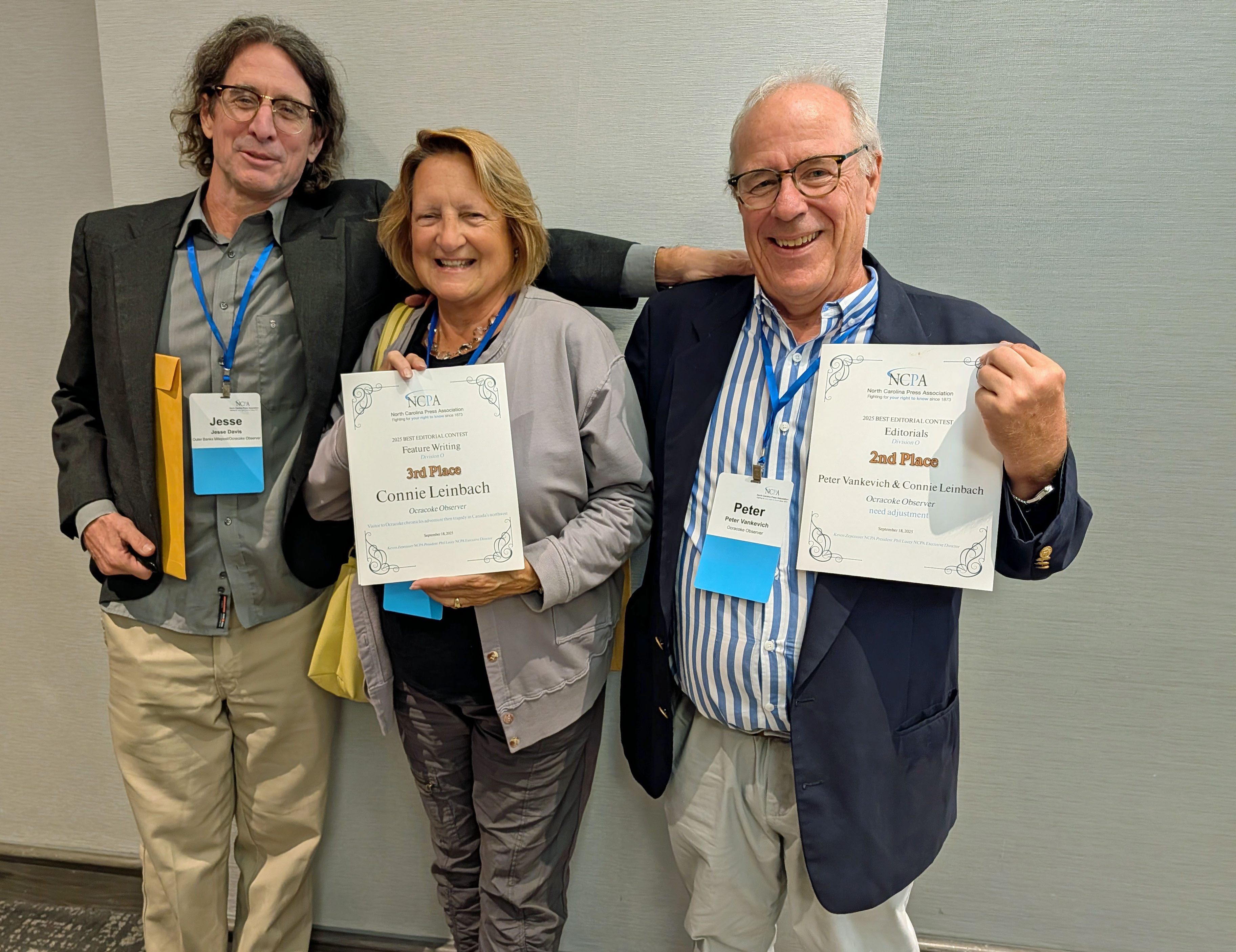 NCPA awards PXL_20250919_ | Ocracoke Observer