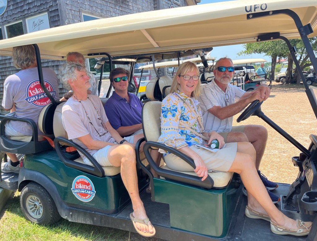 District 1 congressional candidate Buckhout visits Ocracoke